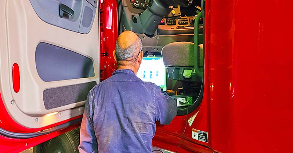 Semi-Truck Computer Diagnosis