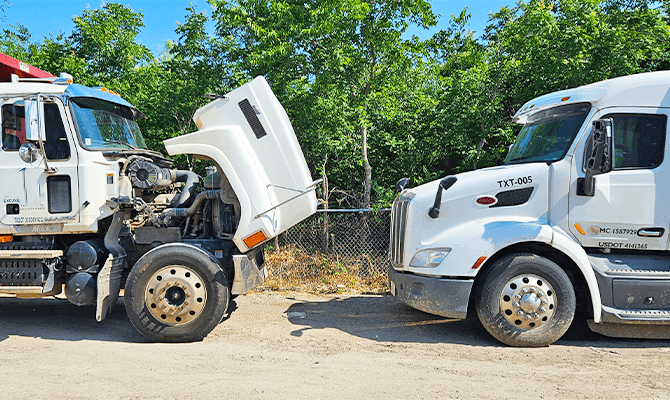Emergency Roadside Service for Semi-Trucks & Heavy-Duty Trucks Dallas, TX