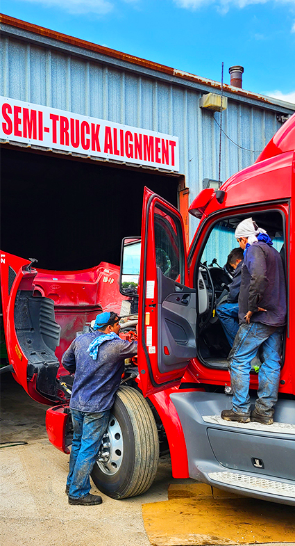 Semi-Truck Repair Shop
