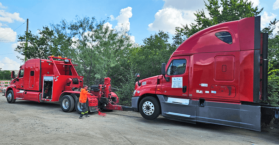 Emergency semi-truck roadside service Dallas
